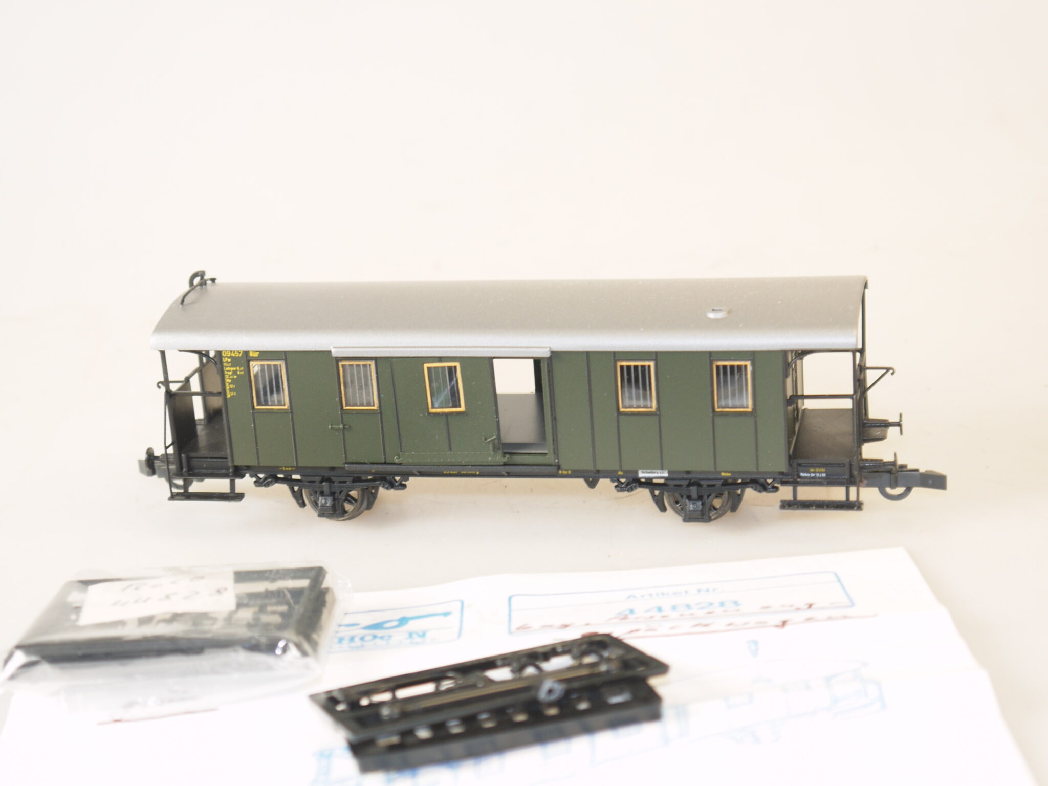 H0 Roco 44828 Nebenbahnwagen Gepäckwagen, top, aber ohne ovp