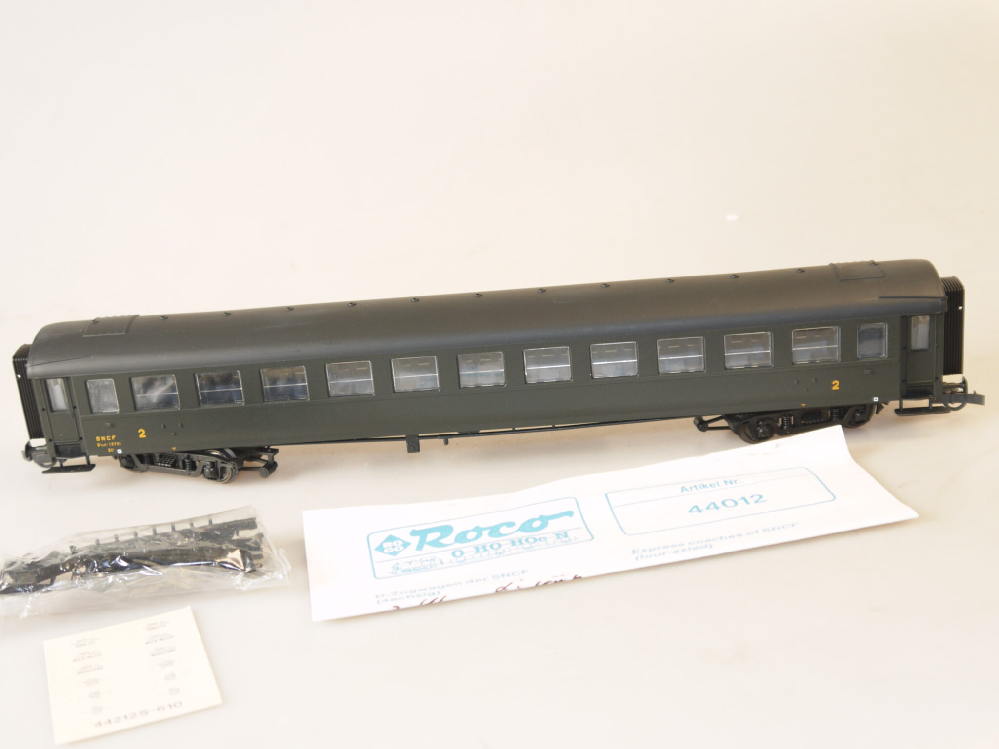 H0 Roco aus Set 44012 Schnellzugwagen SNCF 2.Kl., top, aber ohne ovp