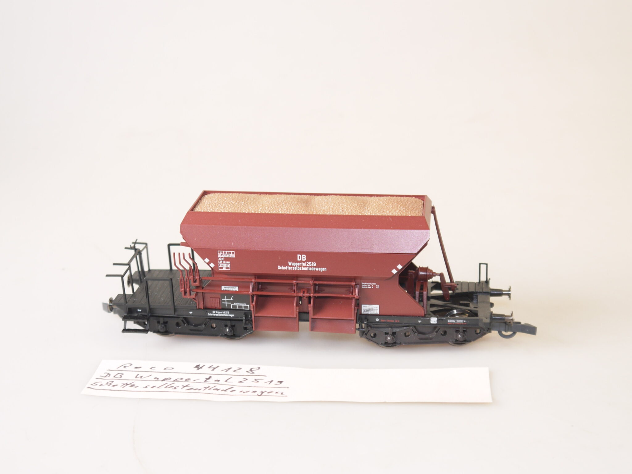 H0 Roco 44128 aus Schotter-Selbstentladewagen-Set Wuppertal 2519, top, aber ohne ovp