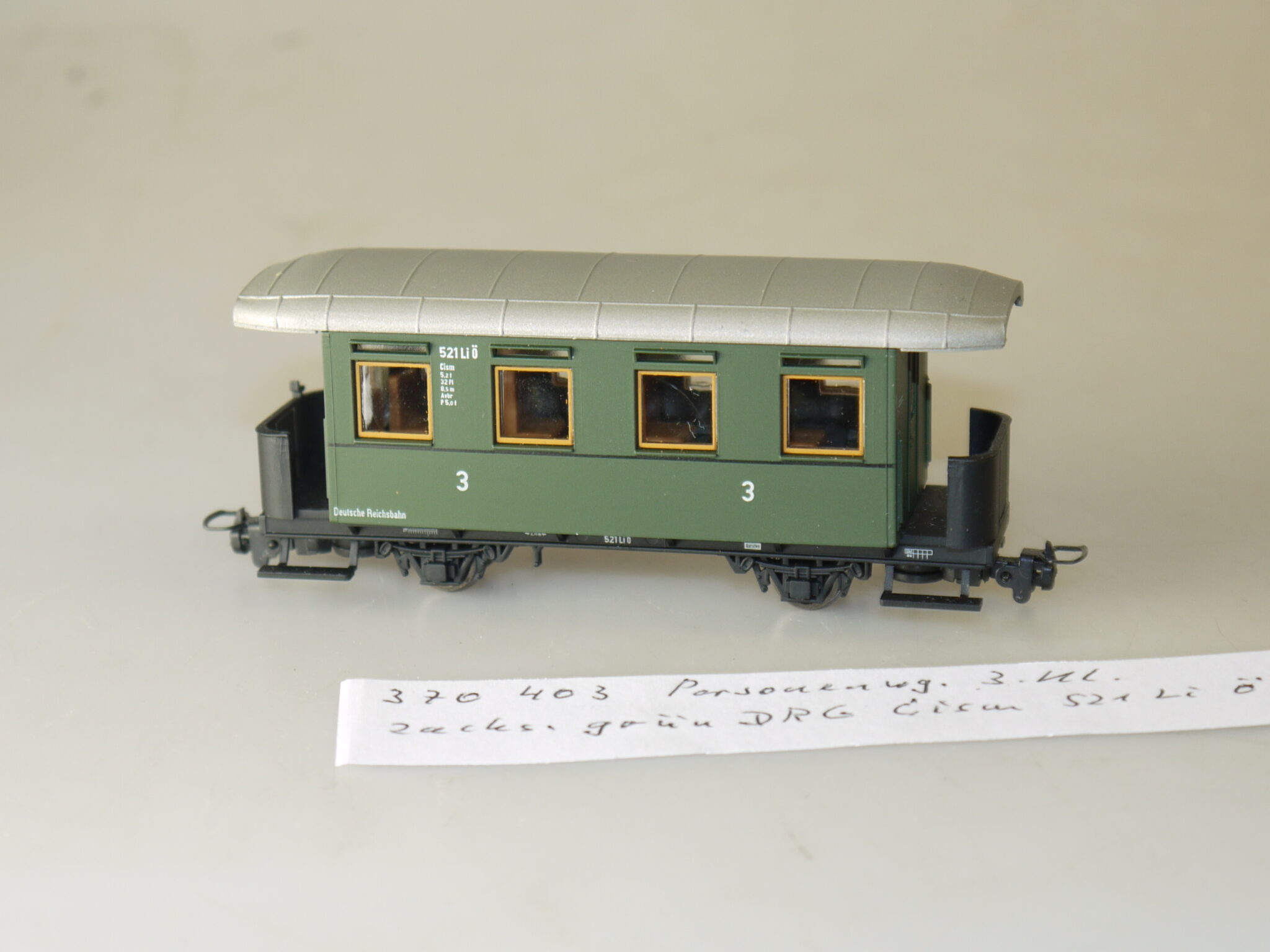 Liliput h0e: L370403 Personenwagen Cism 3.Kl., neuw., aber ohne ovp
