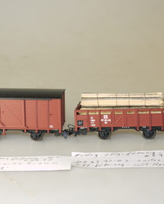 H0e Tillig 05972 Güterwagen-Set Gw/Ow - neuw., aber ohne ovp