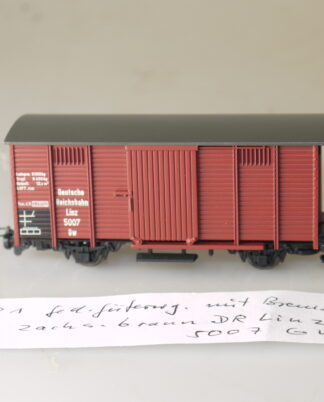 h0e: Liliput L294221 Ged. Güterwagen / Brs.hs. Linz 5007 Gw, neuw., aber ohne ovp