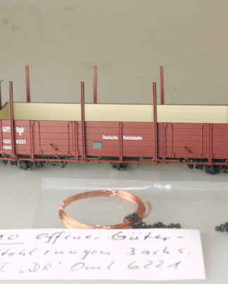 h0e: Liliput L245400 off. Gw mit Stahlrungen Oml 6221, neuw., aber ohne ovp