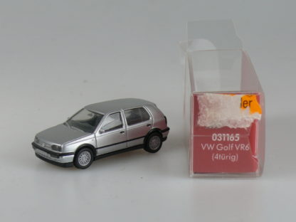 1:87 Herpa 031165 VW GOLF VR6 'SILBER-MET.' - NEU