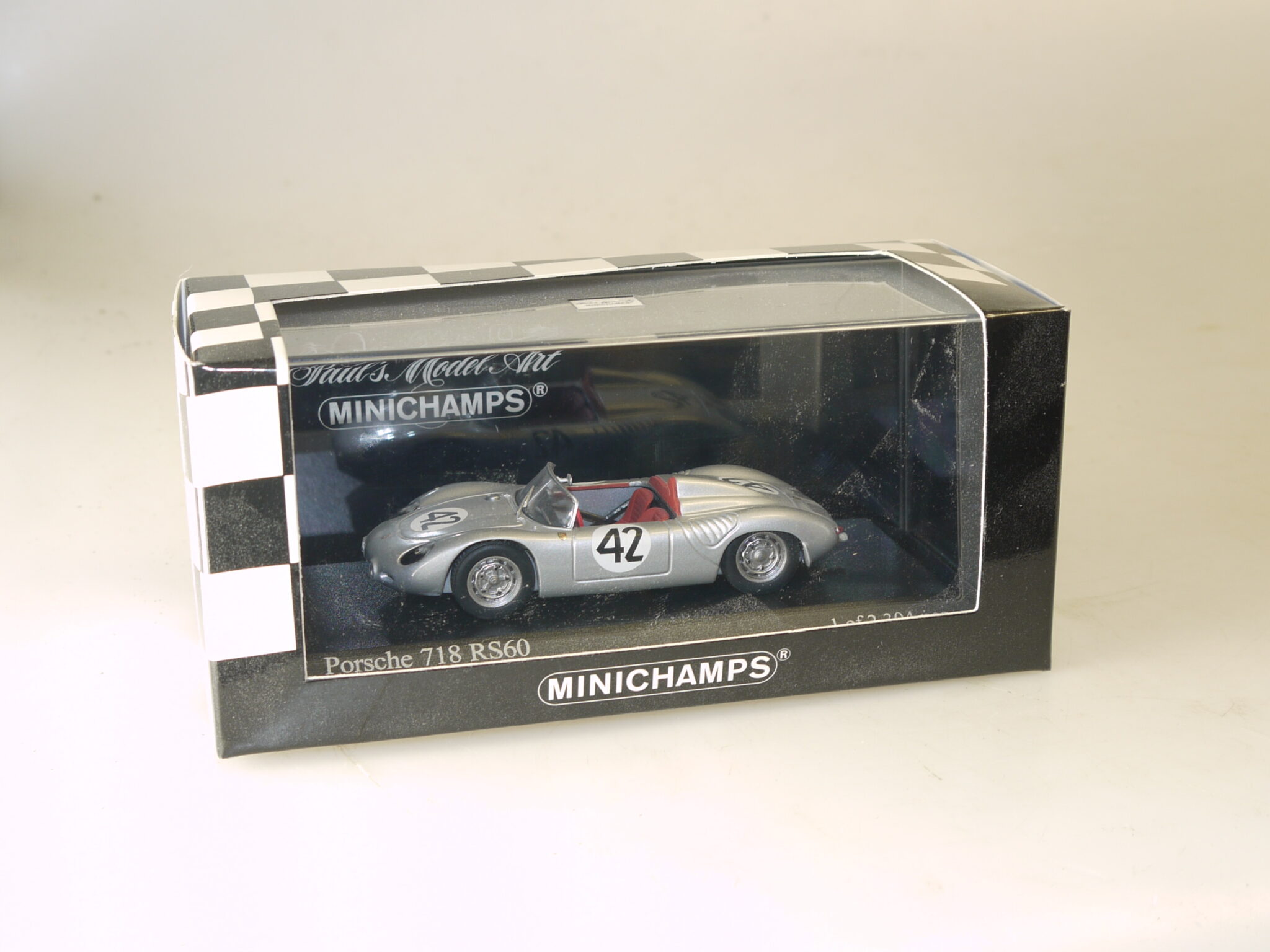 1:43 Minichamps Porsche 718 RS60, neuw./ovp