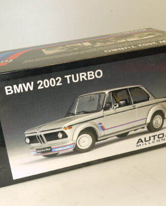 1:18 AUTOart BMW 2002 Turbo silber, neuw./ovp