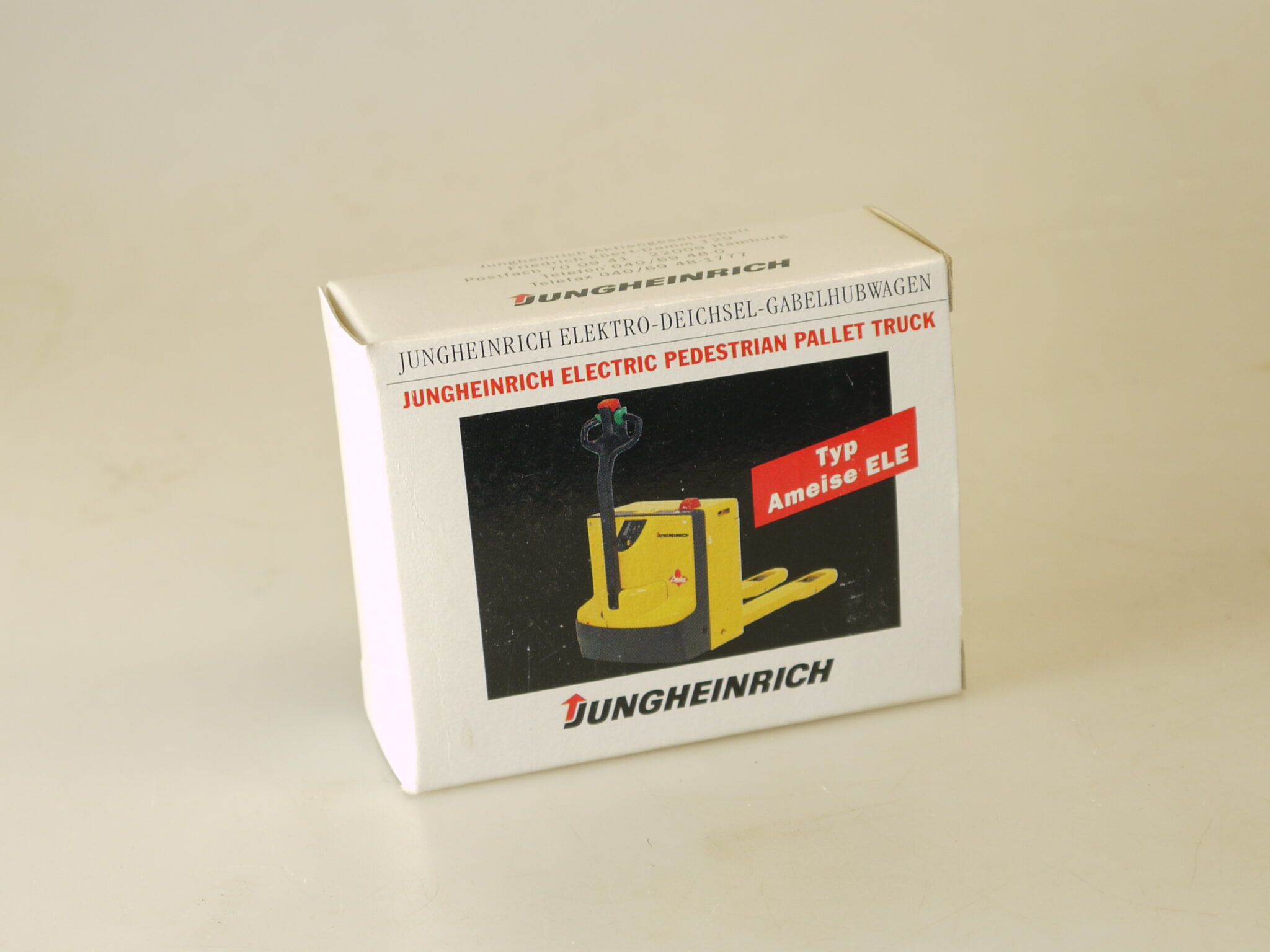Jungheinrich Elektro-Deichsel-Gabelhubwagen, Typ Ameise ELE, neuw./ovp
