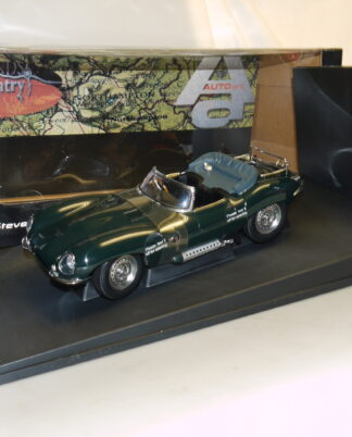 1:18 AUTOart Jaguar XK SS 1956 Steve Mcqueen grün, neuw./ovp