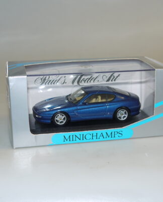 1:43 Minichamps Ferrari 456 GT blau, neuw./ovp