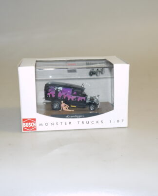 1:87 Busch Monster Trucks "Gravedigger" Ford AA, neuw./ovp