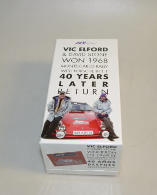 Fly Car Model Porsche 911T Monte-Carlo Vic Elford 1968, neuw./ovp