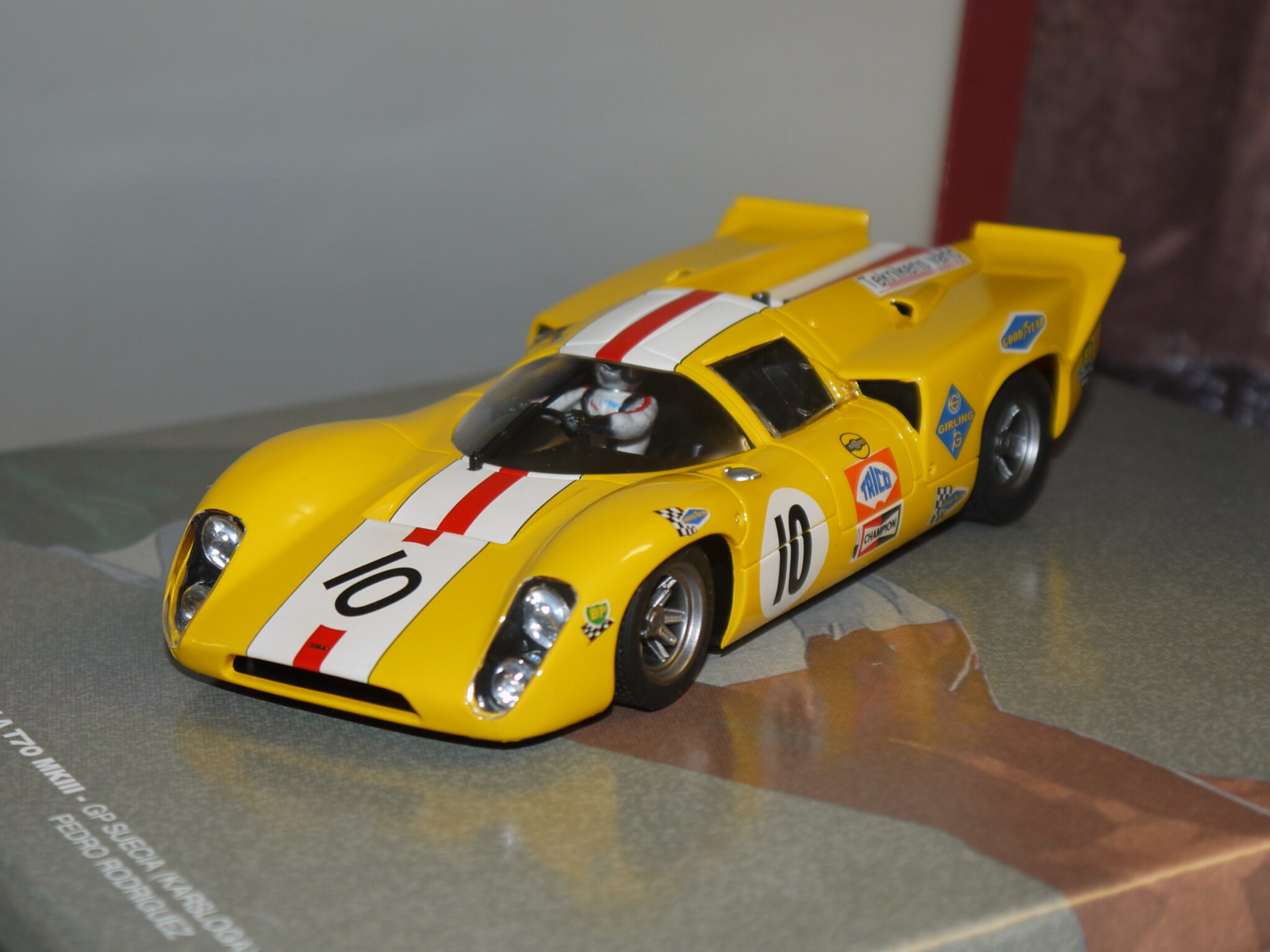 Fly Car Model Lola T70 MKIII GP Suecia (Karsloga) 1968, neuw./ovp – Bild 3