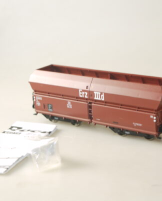 H0 Roco 66018 Selbstentladewagen Erz IIID 611 996 aus Set, neuw., aber ohne ovp