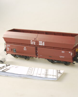 H0 Roco 66018 Selbstentladewagen Erz IIID 612 413 aus Set, neuw., aber ohne ovp
