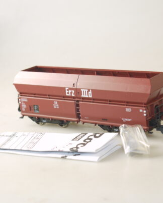H0 Roco 66019 Selbstentladewagen Erz IIID 612 418 aus Set, neuw., aber ohne ovp
