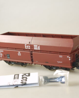 H0 Roco 66019 Selbstentladewagen Erz IIID 612 598 aus Set, neuw., aber ohne ovp
