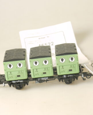 h0 Roco 46522 Behältertragwagen Schwartzkopf, neuw., aber ohne ovp