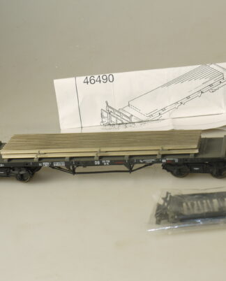 H0 Roco: 46490 Flachwagen Ladung: Schienenprofile, neuw., aber ohne ovp