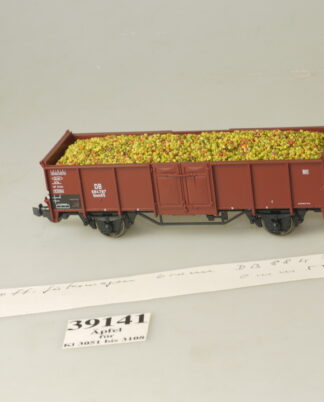 H0 Roco: 46617 Güterwagen Omm55 mit Ladegut: Äpfel, neuw., aber ohne ovp
