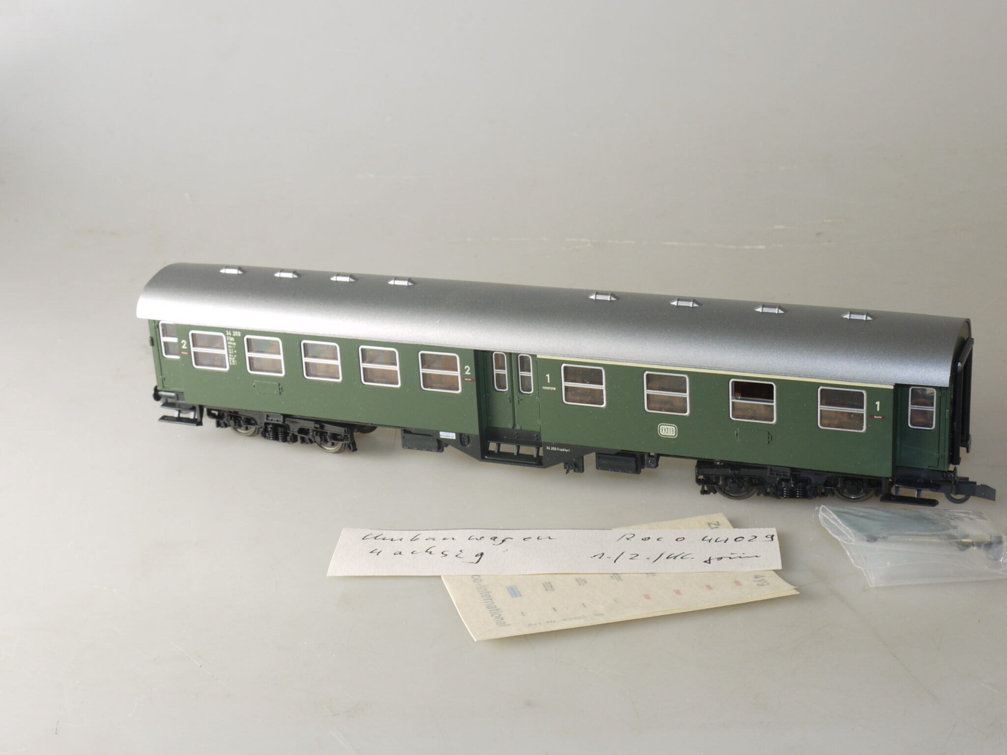 H0 Roco aus 44029 Umbauwagen 1./2.Kl. 34 269 Ffm, neuw., aber ohne ovp