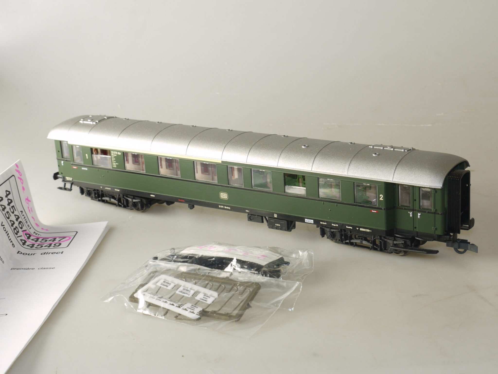 h0 Roco 44547 Eilzugwagen 1./2.Kl., neuw., aber ohne ovp