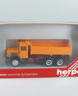 1:87 Herpa 861000 Iveco Hauber Baukipper gelb, neu