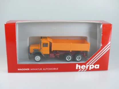 1:87 Herpa 861000 Iveco Hauber Baukipper gelb, neu