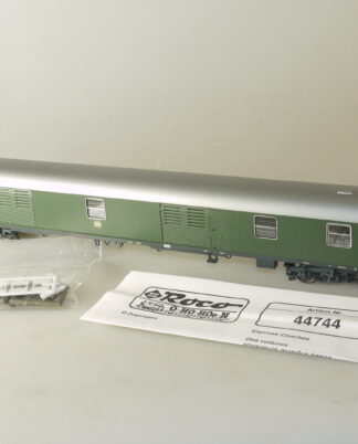 H0 Roco 44744 D-Zug Wagen 2. Klasse mit Gepäckabteil grün, neuw., aber ohne ovp
