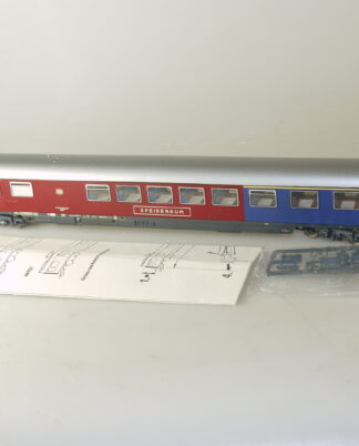 H0 Roco 44745 1. Klasse mit Speiseraum blau/rot, neuw., aber ohne ovp