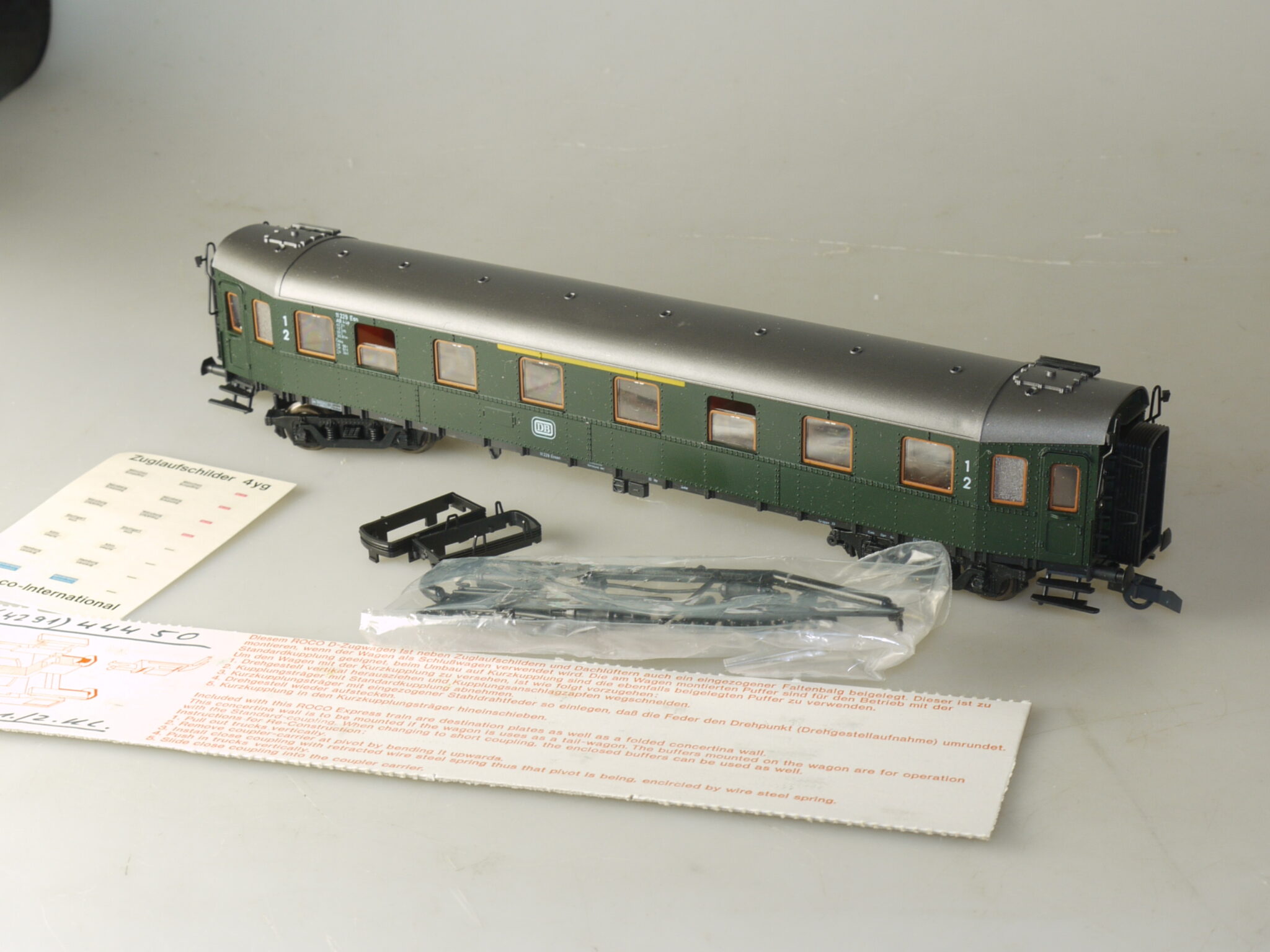 H0 Roco 44450 Hecht-Wagen 1./2.Kl., neuw./KK/ohne ovp