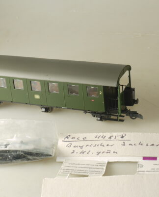 H0 Roco 44858 Personenwagen 2.Kl. Bayr. Bauart, neuw., aber ohne ovp
