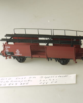 h0 M+D Sonderserie 014 (Klein) Autotransportwagen Off52 869 188, neuw., aber ohne ovp