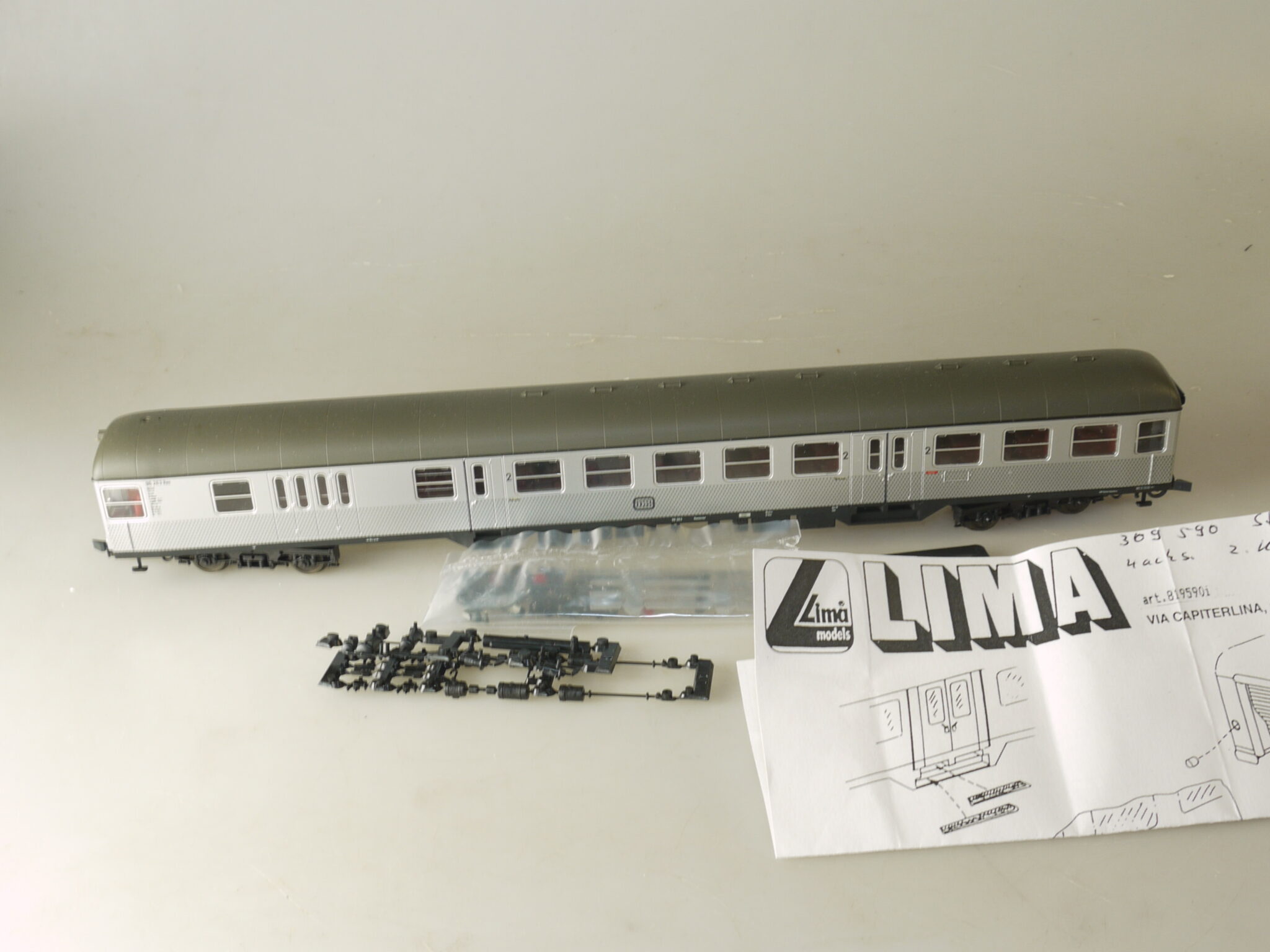 H0 Lima 309590: Silberling Steuerwagen BD4nf 96 263 Han, neuw./aber ohne ovp