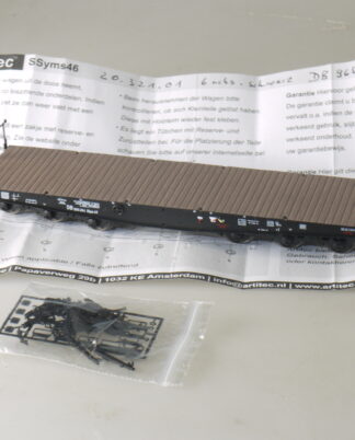 H0: Artitec 20.321.01 6-achs. Schwerlastwagen DB SSym46, neuw., aber ohne OVP