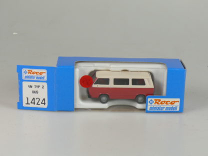 Roco h0: 1424 VW T3 BUS 'ROT/WEISS' - NEU