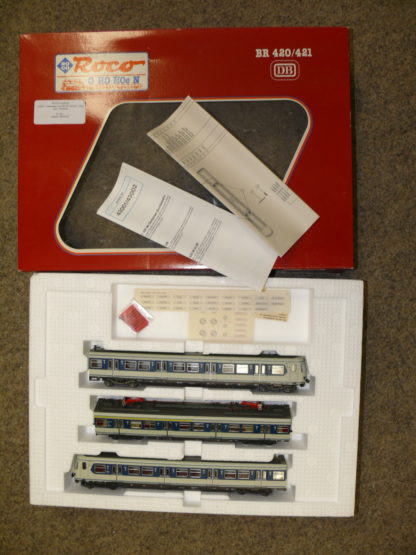 h0: Roco 43002 Triebwagenzug BR 420/421, neuw./ovp