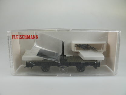 H0: Fleischmann 5222K  DREHSCHEMELWAGEN, TOP/OVP – Bild 4