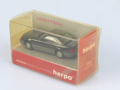 1:87 Herpa High Tech 2515 MB 500SL SCHWARZ UNI, neuw./ovp