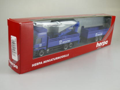 Herpa 146937 MB Actros Baustoff HZ "HOCHTIEF", neu