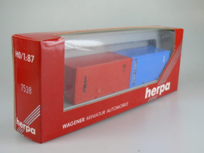 Herpa 7538-6: CONTAINER 'ITEL/CHOY YANG', neu