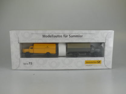 1:87 Brekina/Deutsche Post BOX SERIE 15 MB L 325, neu