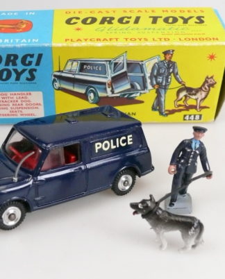 Corgi 448 "Police Dog + Dog Handler (Polizeihund/Hundeführer)", TOP