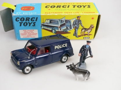 Corgi 448 "Police Dog + Dog Handler (Polizeihund/Hundeführer)", TOP