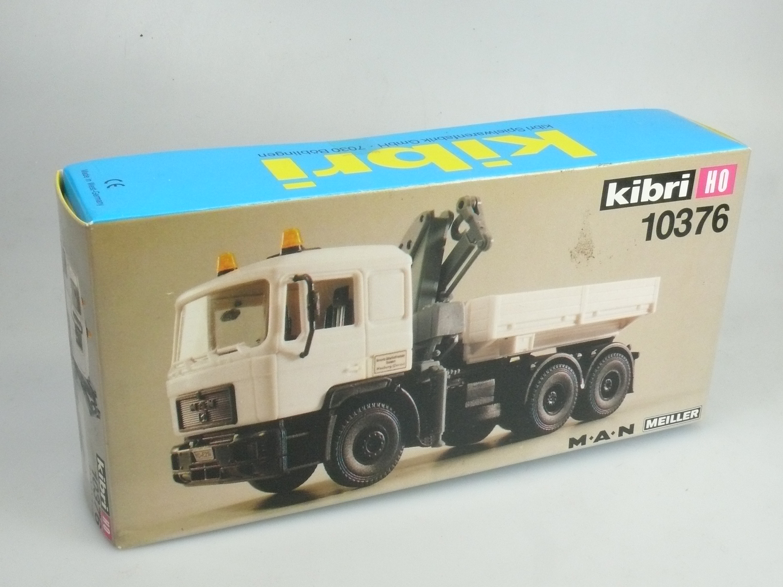 BAUSATZ H0: KIBRI 10376 'MAN SCHWERLAST ZM + KRAN’, NEU