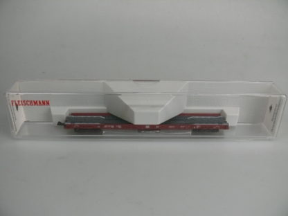 SPUR N: 8271 FLEISCHMANN GÜTERWAGEN 'ROLLENDE LANDSTRASSE', SAUBER/OVP