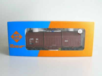 ROCO H0 4393A: TELESKOPHAUBENWAGEN/GÜTERWAGEN, TOP/OVP – Bild 2