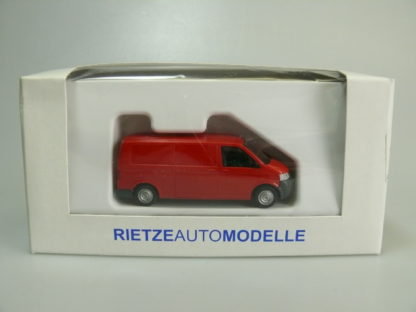 1:87 Rietze 11450 'VW T5 rot'  - neu