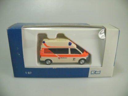 1:87 Rietze 51794 'VW T5 Malteser Rettungsdienst Stadt Jülich '  - neu