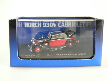 1:87 Ricko 38452 Horch 930V CABRIOLET 'SCHWARZ-ROT – NEU