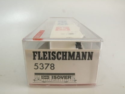 H0: Fleischmann 5378 GÜTERWAGEN 'G+H ISOVER', TOP/OVP – Bild 3